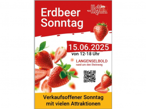 Der Erdbeersonntag steht vor der Tür